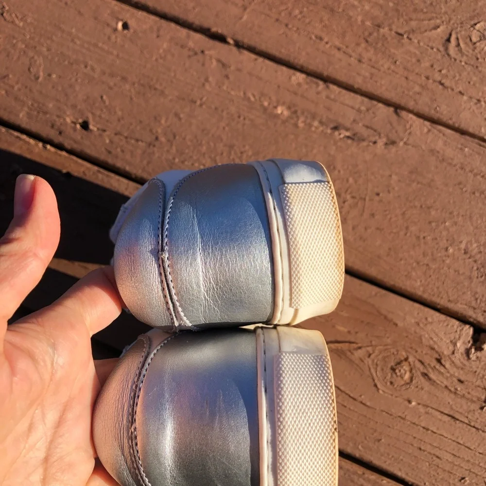 STEVE MADDEN Parody Leather Sneaker 8.5 - Picture 6 of 9